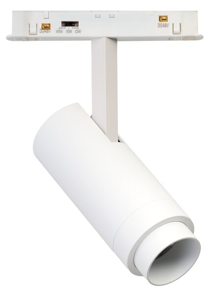 Kolejnicové svítidlo Alfa Optica bílé 12 W