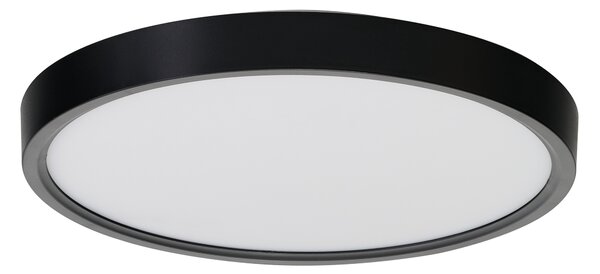 Stropní/nástěnné svítidlo Arnor Round (18w+15w) černé 18 W + 6 W