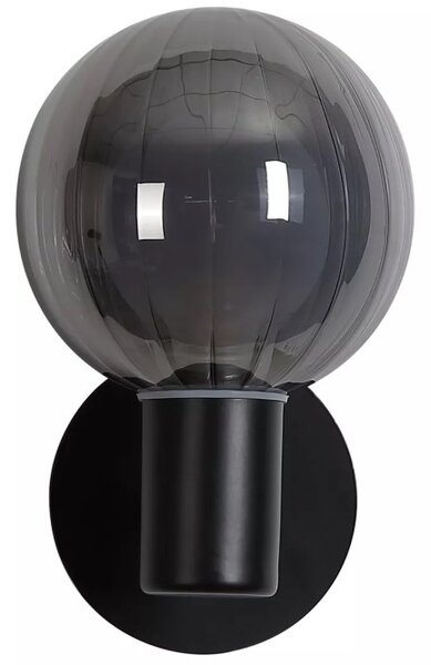 Searchlight 30506BK Nástěnné svítidlo LUMINSPHERE černé IP44