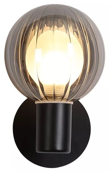 Searchlight 30506BK Nástěnné svítidlo LUMINSPHERE černé IP44