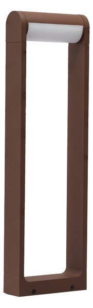 Stojacia lampa Frame Corten hnedá 12 W – Hnědá