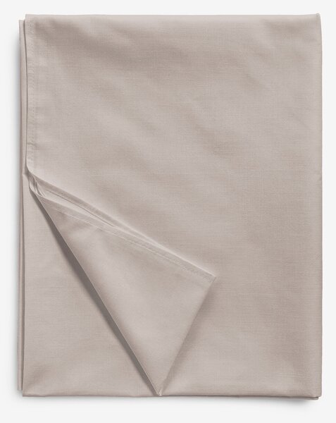 Goldea bavlněné prostěradlo plachta - šedohnědé 140 x 240 cm
