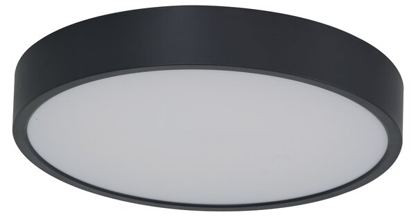 Stropné svietidlo Pandino Sensor čierne 24 W – Černá