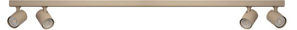 Přisazené bodové svítidlo Exo Line Beige béžové 4x 50 W