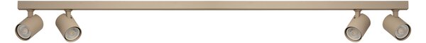 Přisazené bodové svítidlo Exo Line Beige béžové 4x 50 W