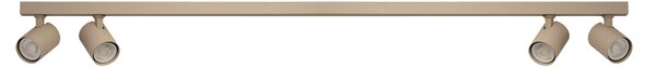Přisazené bodové svítidlo Exo Line Beige béžové 4x 50 W