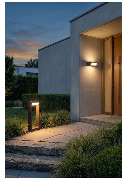 Stojacia lampa Frame Dgr tmavosivá 12 W – Šedá (AZ6684)