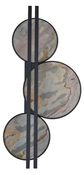 Nástěnné svítidlo Moons 3-step hnědé 31 W
