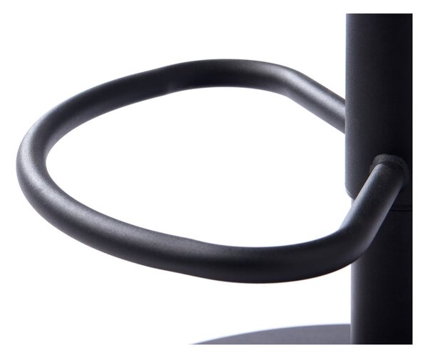 Tmavě šedá barová židle s nastavitelnou výškou Nolan – Unique Furniture