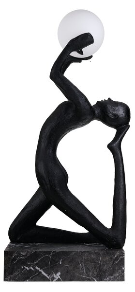 Stojací lampa Artemis černá