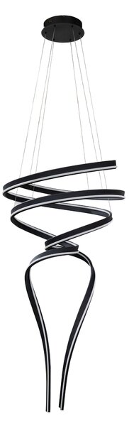 Závěsné svítidlo Ribana 3-step černé 167 W