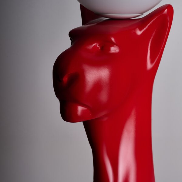 Stojací lampa Puma Red červená