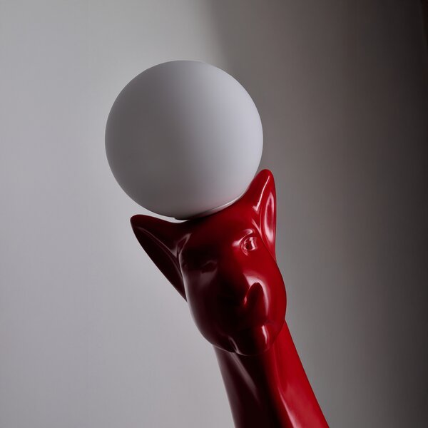 Stojací lampa Puma Red červená