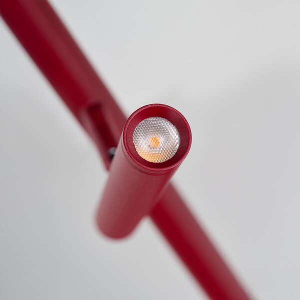Stolní lampa Trost Red červená 4,5 W