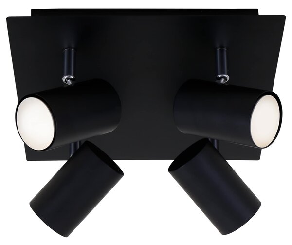 BRILONER Bodové svítidlo 26,5 cm 4xGU10 40W černá BRILO 2857-045