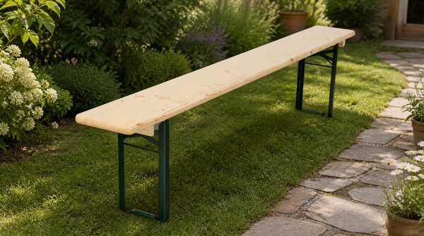 Pivní lavice Standard 200x25cm – masiv smrk