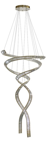 Závěsné svítidlo Spark Spiral Xxl zlaté 280 W