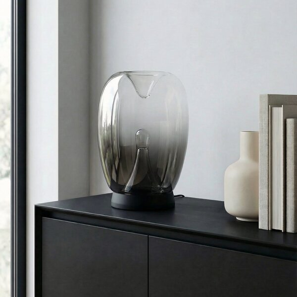 Stolní lampa Pamela Smoky kouřová 9 W