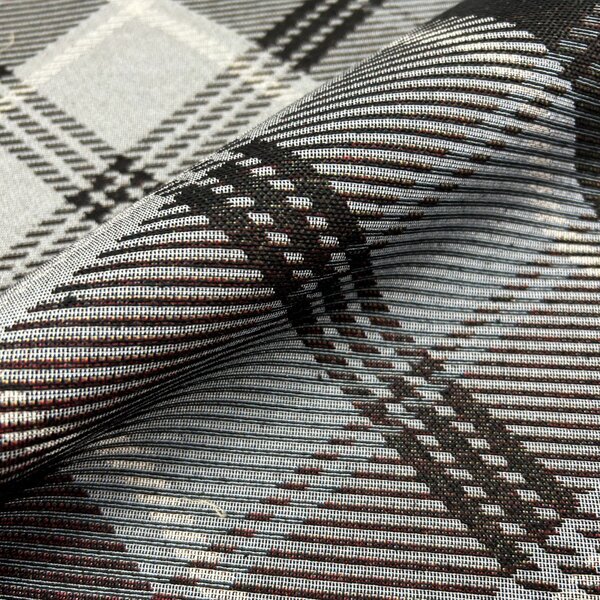 Ervi gobelínový přehoz na sedačku/postel - Tradiční šedý tartan