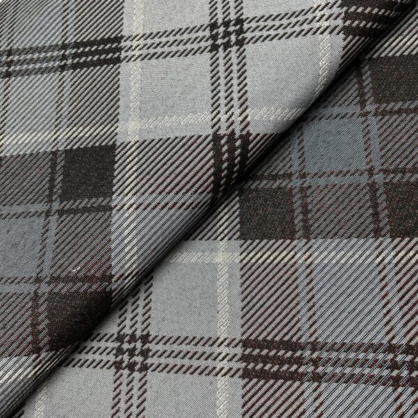 Ervi gobelínový přehoz na sedačku/postel - Tradiční šedý tartan