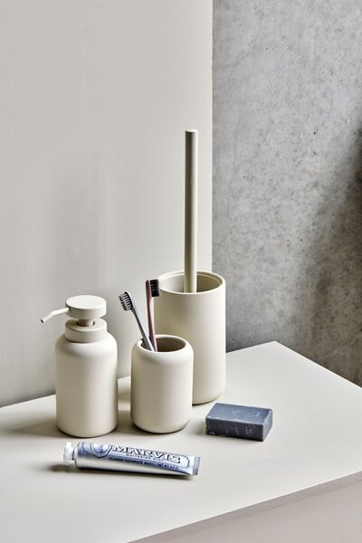 Stojánek na kartáčky Petra Off White