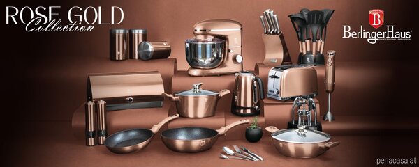 Chlebovka nerez Rosegold Metallic Line