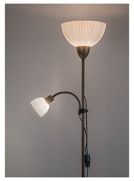 Stojací lampa ACTION PRO písková