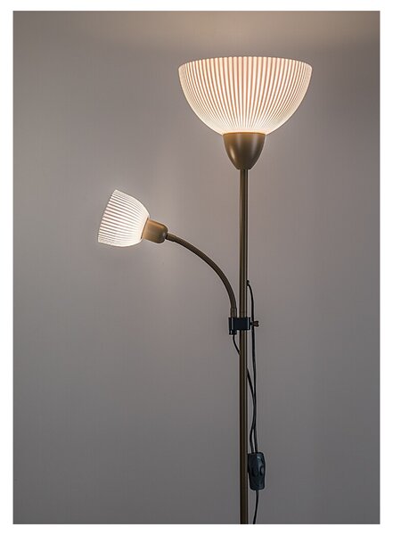 Stojací lampa ACTION PRO písková
