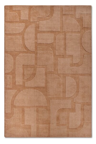 Hnědý ručně tkaný vlněný koberec 160x230 cm Alexis – Villeroy&Boch