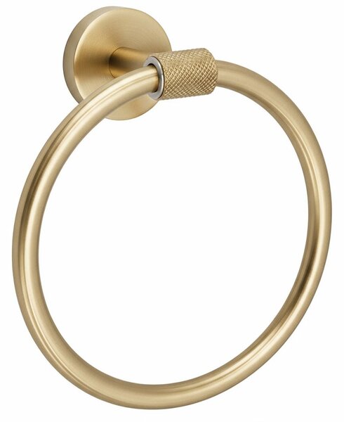 Koupelnový věšák Ring 5710 Galo Brush Gold