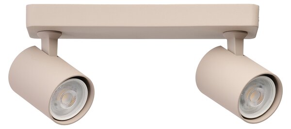 Přisazené bodové svítidlo Exo Beige béžové 2x 50 W