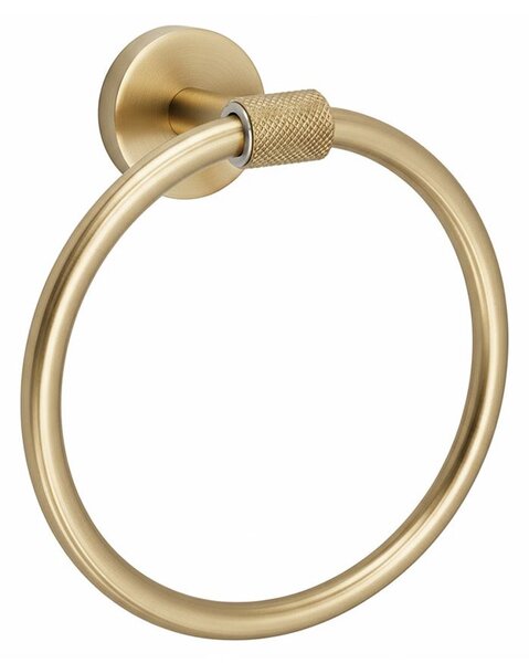 Koupelnový věšák Ring 5710 Galo Brush Gold