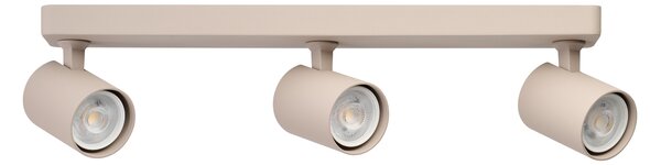 Přisazené bodové svítidlo Exo Beige béžové 3x 50 W
