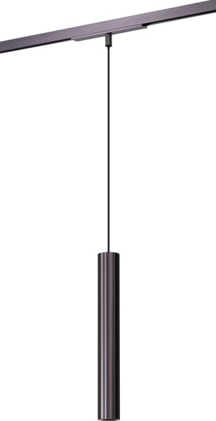 Kolejnicové svítidlo Sigma Angola Bluetooth titanové 12 W