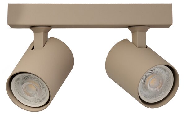 Přisazené bodové svítidlo Exo Line Beige béžové 2x 50 W