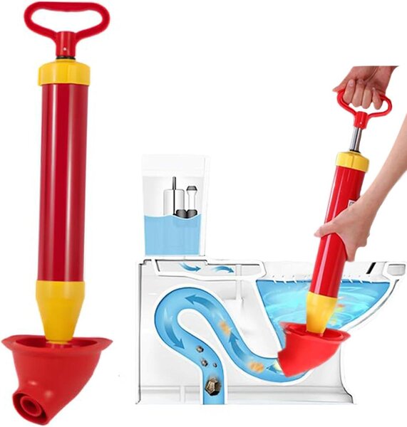 Odstraňovač ucpání – pro toalety – čisticí pumpa – výkonná záchodová hadice – čisticí pumpa pro potrubí rychle odstraňuje ucpání v toaletách a umyvadlech