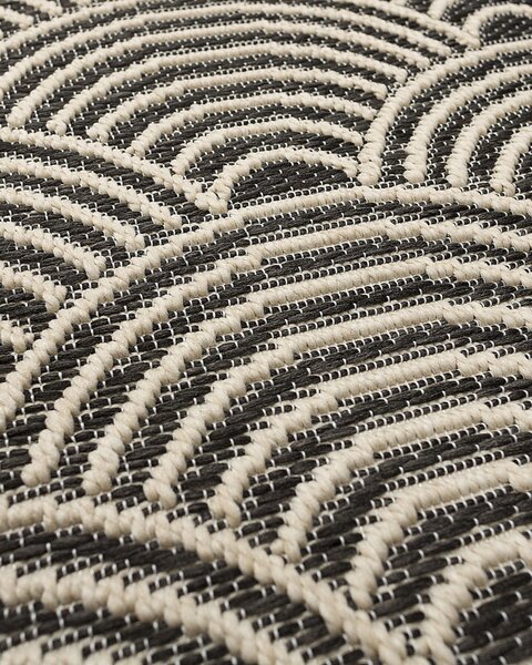Koberec Jersey Home beige/black 120x170cm
