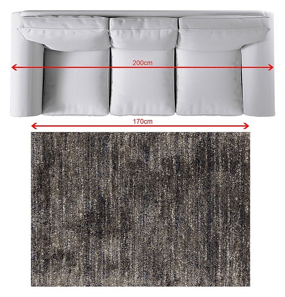 Koberec Royal Living dark grey/sailor blue 120x170cm