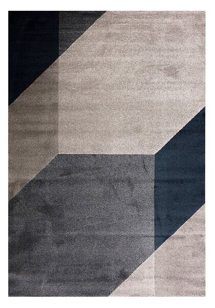 Koberec Sevilla oxfordská modrá / šedá 200 × 290 cm