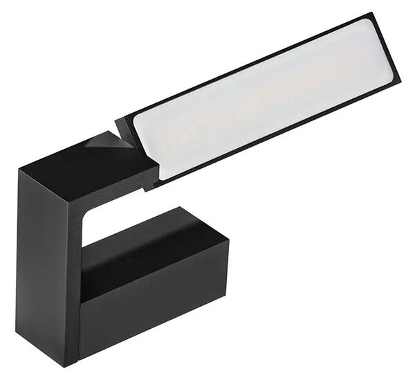 LED nástěnné svítidlo Dalen černé 3000K – Černá