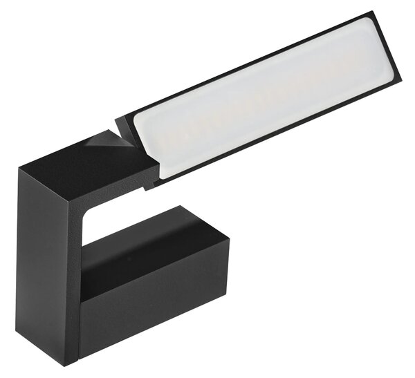 LED nástěnné svítidlo Dalen černé 3000K – Černá