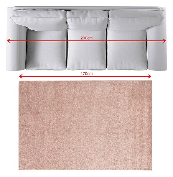 Koberec Casino soft rose 120x170 cm