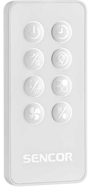Sencor- Chytrý mobilní ochlazovač vzduchu 60W/230V Wi-Fi bílá + dálkové ovládání
