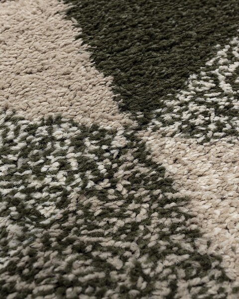 Koberec Royal beige/jungle green 120x170 cm