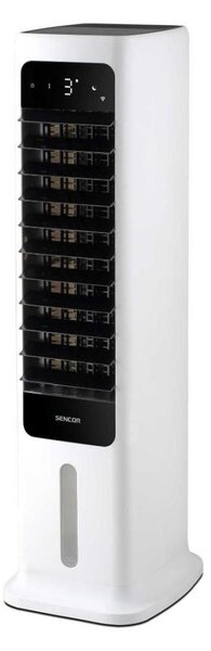 Sencor- Chytrý mobilní ochlazovač vzduchu 60W/230V Wi-Fi bílá + dálkové ovládání