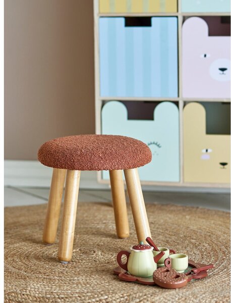 Oranžová dětská stolička Aksel – Bloomingville Mini
