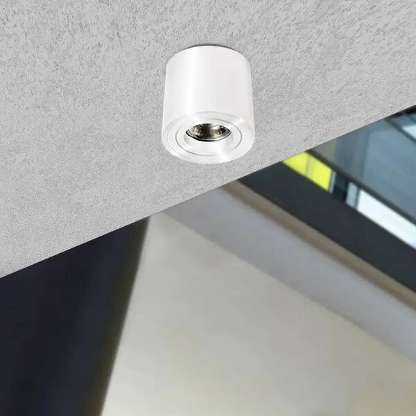 Moderní bodové svítidlo Mini Bross bílé – Bílá