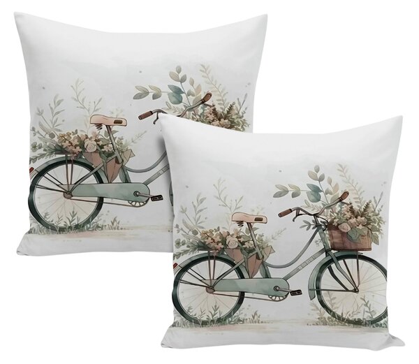 XPOSE® Set povlaků na polštář KOLO (digitální tisk) 43x43 cm - set 2 ks