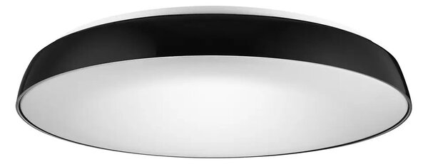 LED stropní svítidlo Cortona 55 4000K černé – Černá