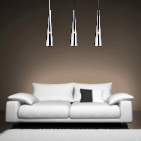 Moderní lustr Chemical – Šedá